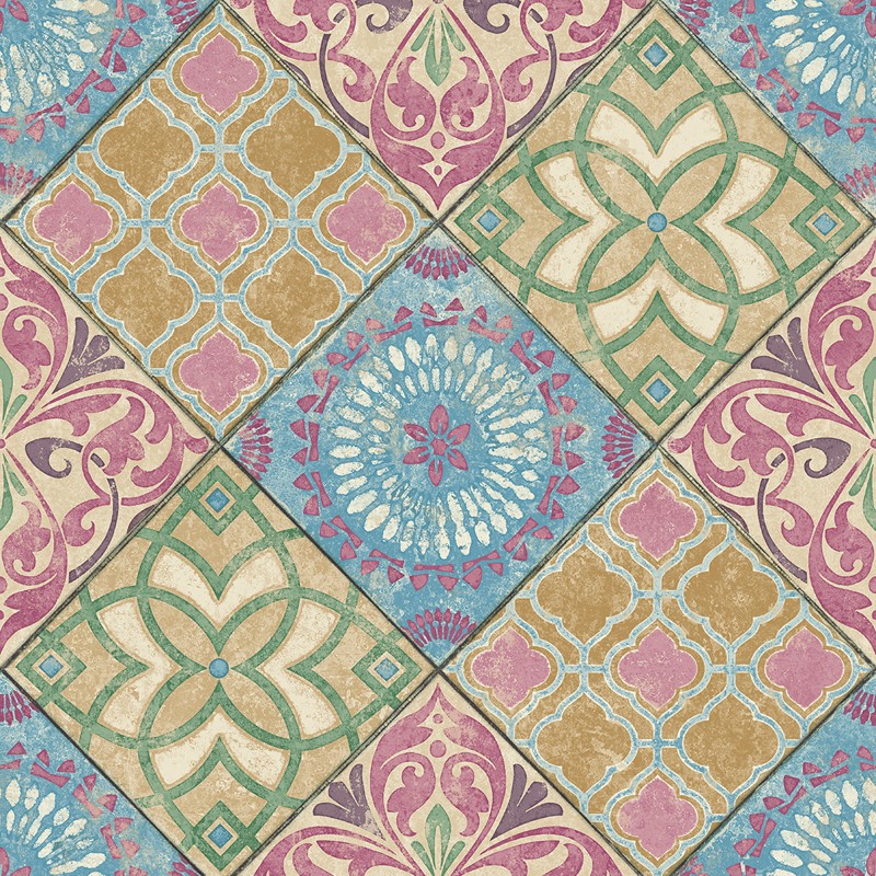 Papel pintado Wallquest Maui Maui Tile TP80301