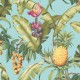 Papel pintado Wallquest Maui Maui Pineapple Floral TP80004
