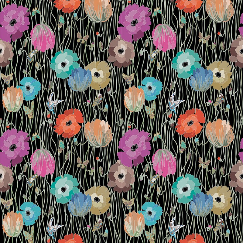 Mural Missoni Home Wallcoverings 02 Poppies 10195