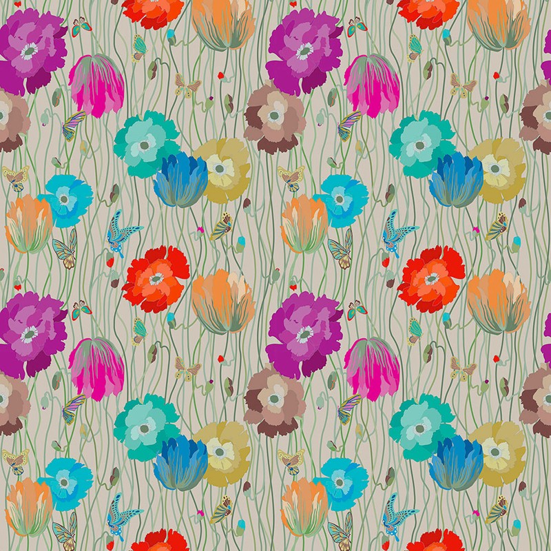Mural Missoni Home Wallcoverings 02 Poppies 10194