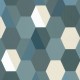 Papel pintado Caselio Spaces Hexagon SPA100106067