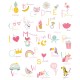 Mural infantil Caselio Girl Power Abecedaire GPR100984100 a