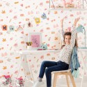 Girl Power Pin's Me GPR 10083 21 21 Papel pintado Caselio