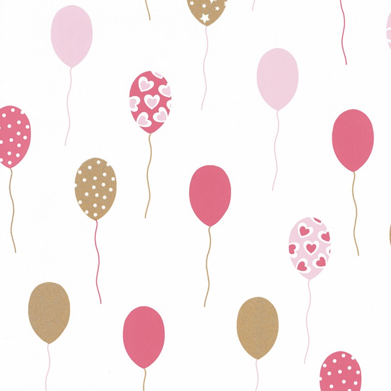 Papel pintado infantil Caselio Girl Power Party Time GPR100864308