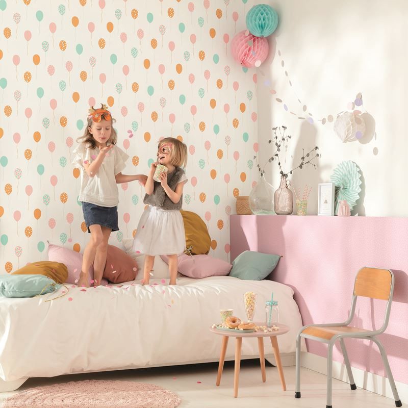 Papel pintado infantil Caselio Girl Power Party Time GPR100862818