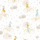 Papel pintado infantil Caselio Girl Power Lucy in the Sky GPR100846226