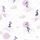 Papel pintado infantil Caselio Girl Power Lucy in the Sky GPR100845426 a