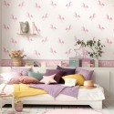 Girl Power Princess Unicorns GPR 10079 54 02 Papel pintado Caselio