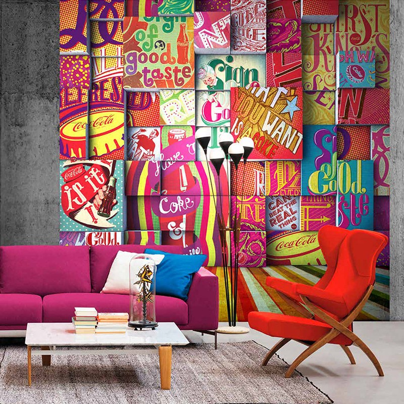 Mural decorativo Saint Honoré Coca Cola 192-Z41292
