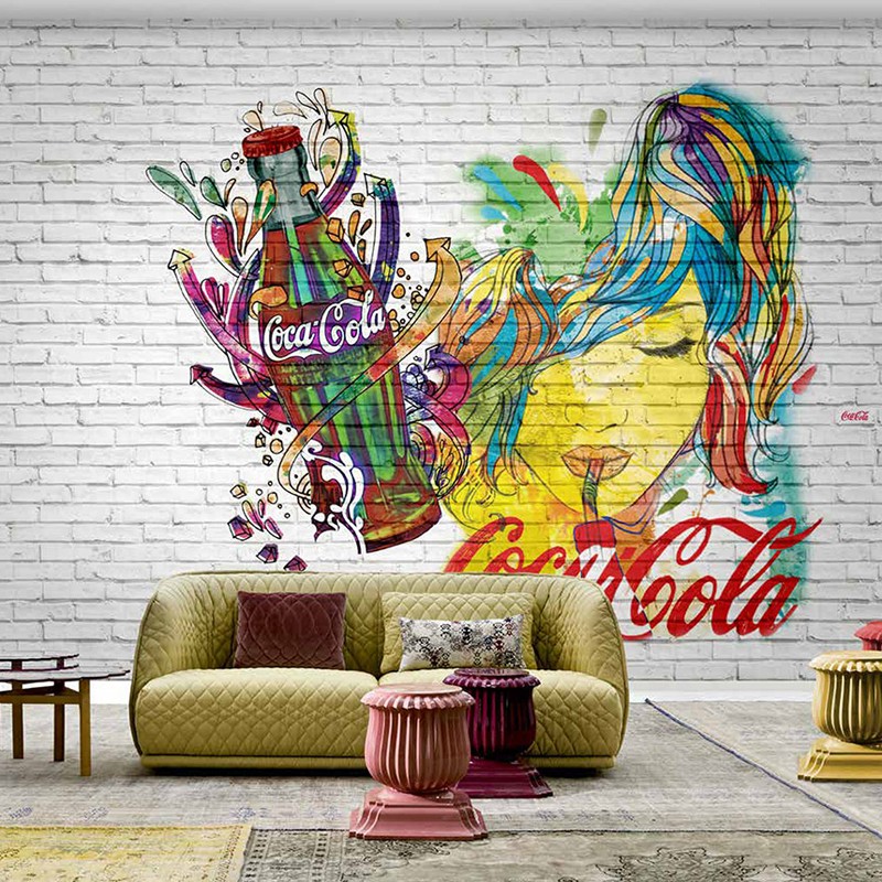 Mural decorativo Saint Honoré Coca-Cola 192-Z41271