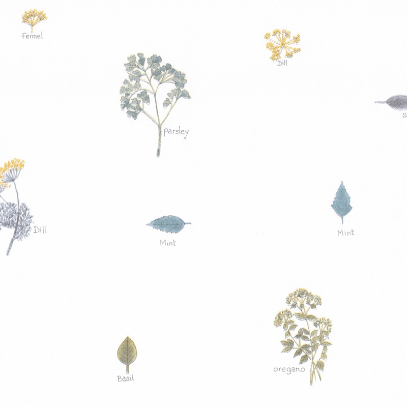 Papel pintado Caselio Au Bistrot d'Alice Bouquet Garni BIS100626029