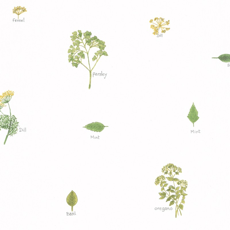 Papel pintado Caselio Au Bistrot d'Alice Bouquet Garni BIS100627046