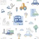 Papel pintado infantil ICH Dandino Sambori 133-2 a