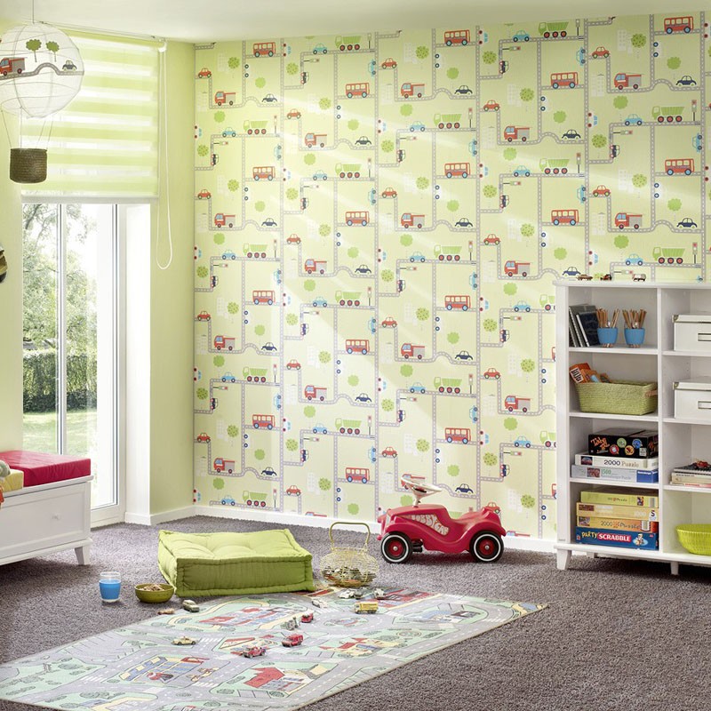 Papel pintado infantil As Creation Boys & Girls 6 93632-2