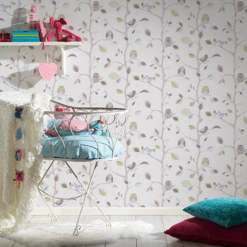 Papel pintado infantil As Creation Boys & Girls 6 8563-33