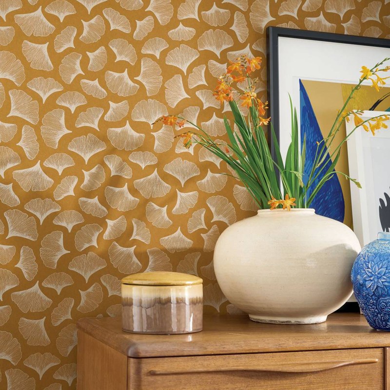 Papel pintado Casamance Select VI Ginkgo A73970325