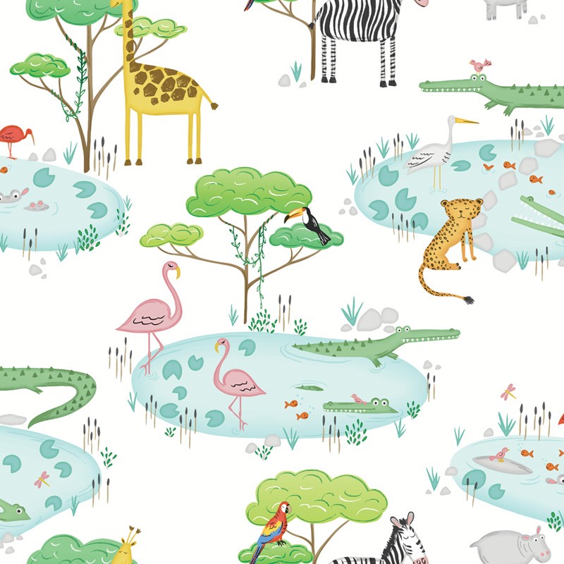 Papel pintado infantil  Holden Over the Rainbow 90930