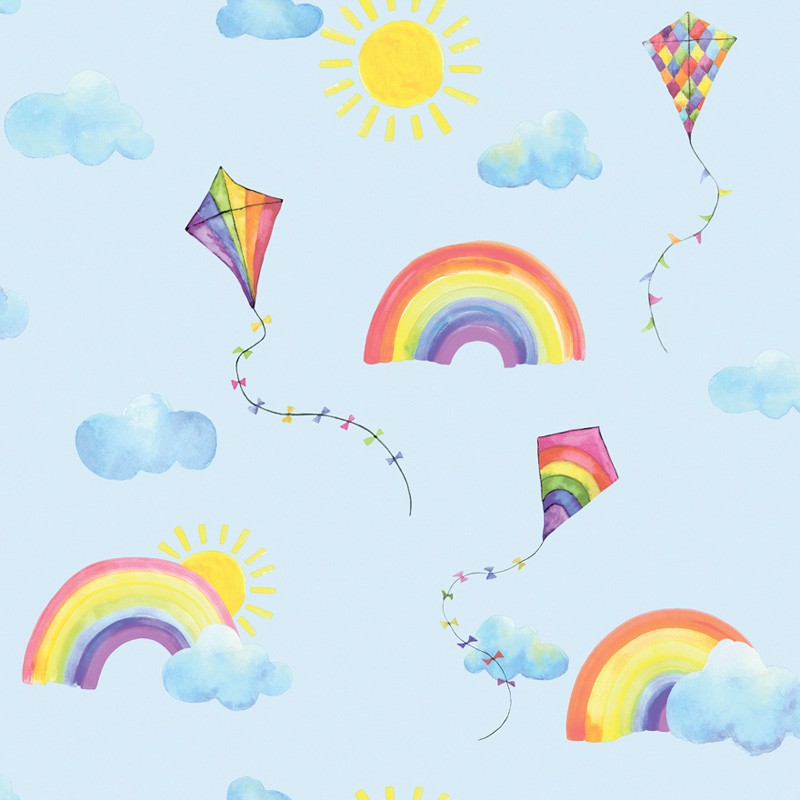 Papel pintado infantil  Holden Over the Rainbow 91022