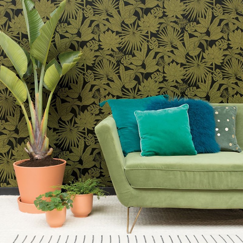 Papel pintado Caselio L'Odyssée Hawai OYS101437402