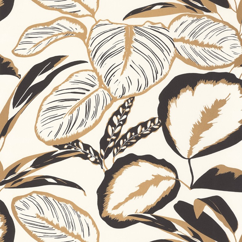 Papel pintado Caselio Moonlight Exotic Leaves MLG101082093