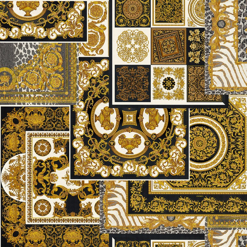 Papel pintado Versace IV Decoupage 37048-3