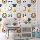 Papel pintado textil autoadhesivo AP Decoration Jungle Party