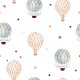 Papel pintado textil autoadhesivo AP Decoration Globos a