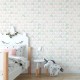 Papel pintado textil autoadhesivo AP Decoration Painting Rainbows