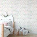 Painting Rainbows Papel pintado textil autoadhesivo 