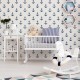 Papel pintado textil autoadhesivo AP Decoration Anclas