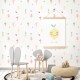 Papel pintado textil autoadhesivo AP Decoration Ice Cream