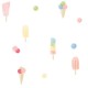 Papel pintado textil autoadhesivo AP Decoration Ice Cream a