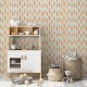 Papel pintado textil autoadhesivo AP Decoration Carrots