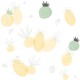 Papel pintado textil autoadhesivo AP Decoration Pineapple a