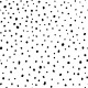 Papel pintado textil autoadhesivo AP Decoration Dots Black Mix a