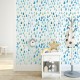 Papel pintado textil autoadhesivo AP Decoration Gotas