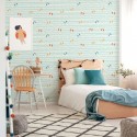 Swimming Papel pintado textil autoadhesivo 