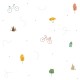 Papel pintado textil autoadhesivo AP Decoration Bicycles