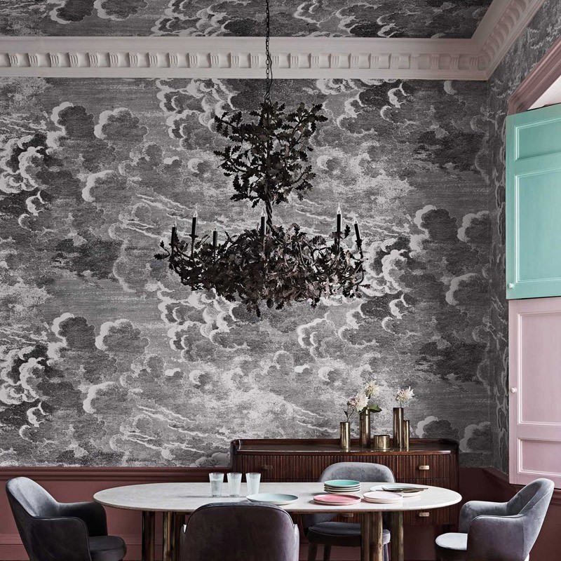 Mural Cole & Son Fornasetti Senza Tempo Nuvole 114-29058