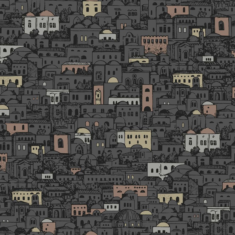 Papel pintado Cole & Son Fornasetti Senza Tempo Mediterranea 114-7014