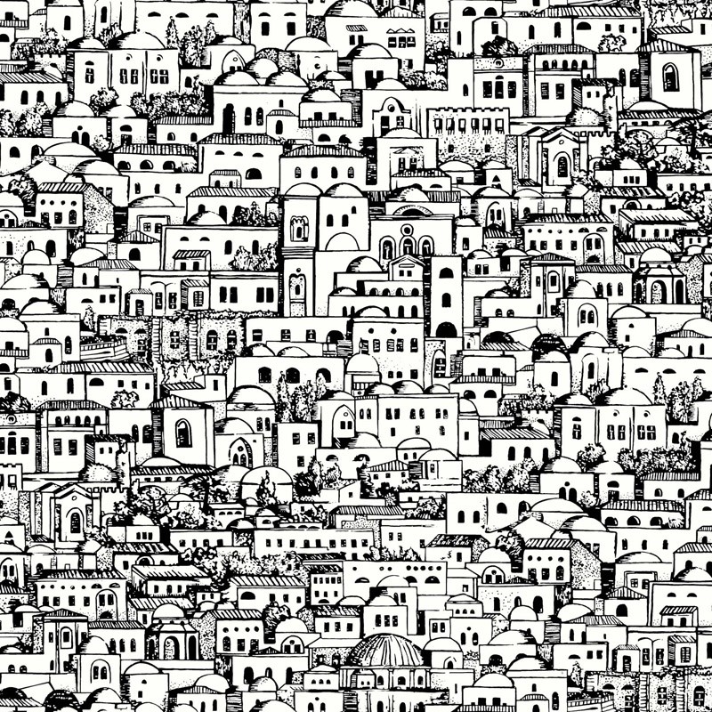 Papel pintado Cole & Son Fornasetti Senza Tempo Mediterranea 114-19039