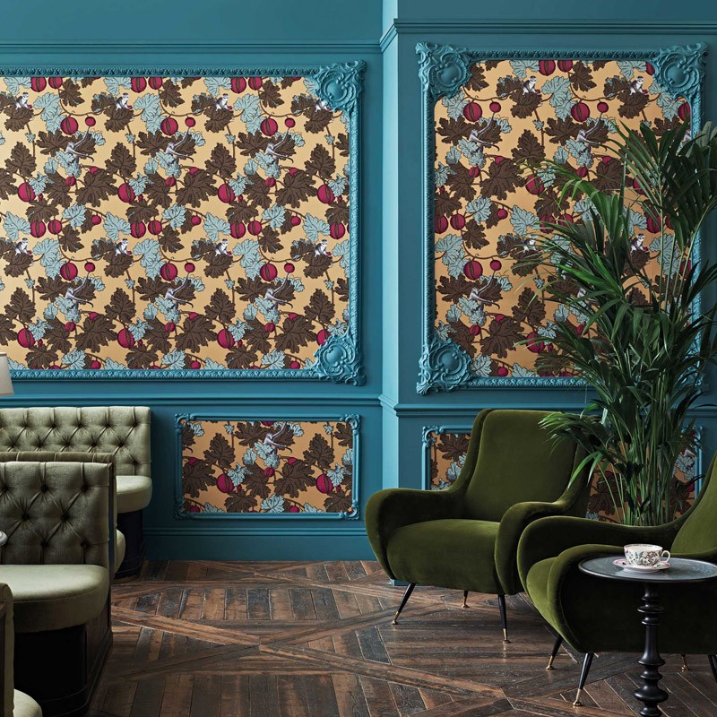 Papel pintado Cole & Son Fornasetti Senza Tempo Fruto Proibito 114-25049