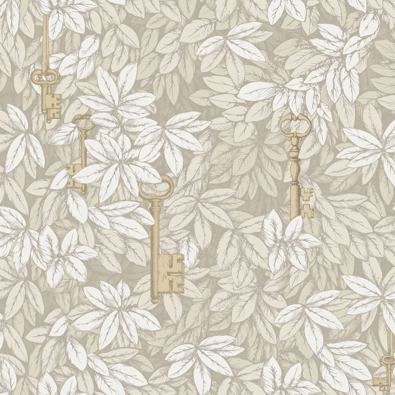 Papel pintado Cole & Son Fornasetti Senza Tempo Chiavi Segrete 114-26052