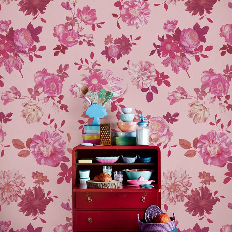 Mural Eijffinger Rice 2 Vintage Flowers 383614